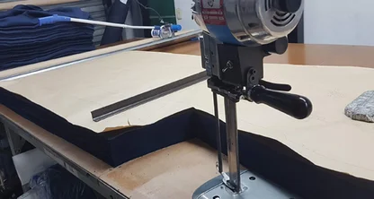 Proceso de corte de nuestras prendas.