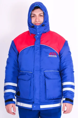 Chaquetón con mangas desmontables