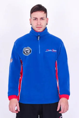 Buzo de polar combinado 