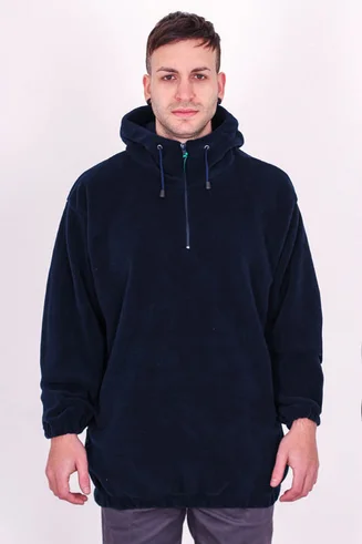 Buzo de polar con capucha